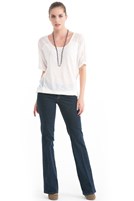 Bayan Mavi Denim Pantolon