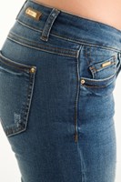 Bayan Mavi Denim Pantolon