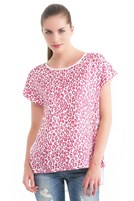 Bayan Çok Renkli Desenli Bluz