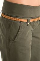 Bayan Bordo Bol Kesim Pantolon