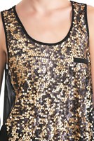 Bayan Siyah Önü Pullu Atlet