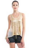 Bayan Krem Önü Pullu Atlet