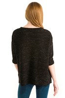 Bayan Siyah Simli Kazak