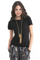 Bayan Siyah Tişört