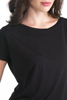 Bayan Siyah Tişört