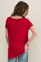 Bayan Kırmızı Tişört