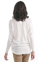 Bayan Krem İnce Triko