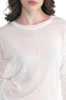 Bayan Krem İnce Triko