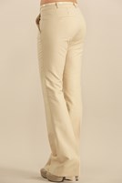 Bayan Krem Kumaş Pantolon