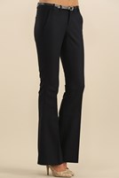 Bayan Siyah Geniş Paça Pantolon