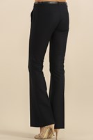 Bayan Siyah Geniş Paça Pantolon