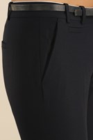 Bayan Siyah Geniş Paça Pantolon