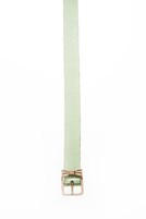 Bayan Yeşil Deri Kemer