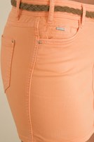 Bayan Turuncu Mini Etek