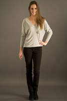 Bayan Siyah Dar Kesim Pantolon