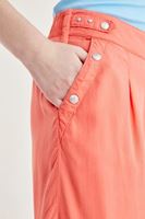 Bayan Turuncu Bol Kesim Pantolon