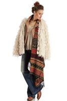 Bayan Mavi İspanyol Paça Yıkamalı Denim Pantolon