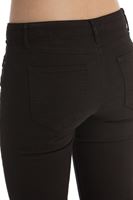 Bayan Siyah Boru Paça Esnek Pantolon