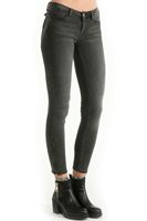 Bayan Gri Dar Kesim Pantolon