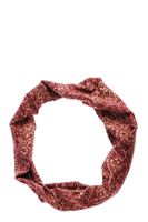 Bayan Bordo Desenli Boyunluk