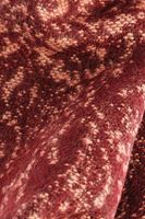 Bayan Bordo Desenli Boyunluk