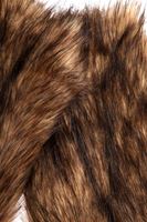 Bayan Kahverengi Kürk Detaylı Kol Aksesuarı