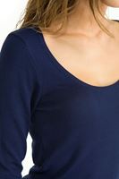 Bayan Mavi Uzun Kollu Triko