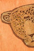 Bayan Kırmızı Kaplan İşlemeli Çanta