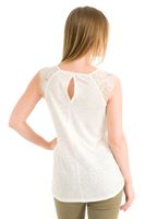 Bayan Krem Kolsuz Bluz