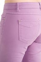 Bayan Mor Geniş Paça Düşük Bel Pantolon