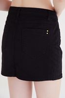 Bayan Siyah Mini Etek