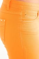 Bayan Turuncu Dar Kesim Pantolon