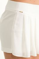 Bayan Krem Mini Etek