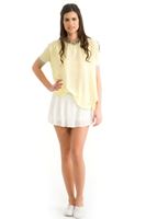 Bayan Krem Mini Etek