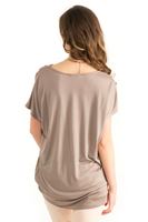 Bayan Kahverengi Bluz