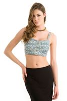 Bayan Mavi Büstiyer