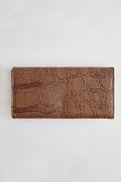 Bayan Kahverengi Önü Tokalı Cüzdan