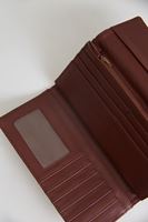 Bayan Kahverengi Önü Tokalı Cüzdan