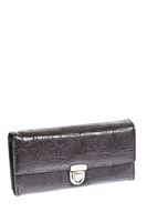 Bayan Kahverengi Önü Tokalı Cüzdan