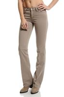 Bayan Krem Bella Normal Bel Bot Paça Pantolon