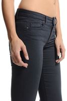 Bayan Lacivert Bella Normal Bel Bot Paça Pantolon