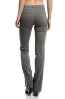 Bayan Gri Bella Normal Bel Bot Paça Pantolon