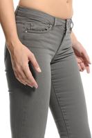 Bayan Gri Bella Normal Bel Bot Paça Pantolon