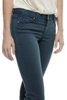 Bayan Lacivert Düşük Bel Skinny Pantolon