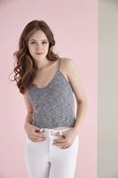 Bayan Gri İnce Askılı Atlet