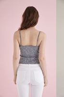 Bayan Gri İnce Askılı Atlet