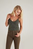 Bayan Yeşil İnce Askılı Atlet