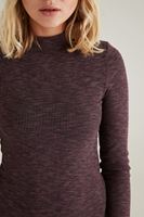 Bayan Bordo Boğazlı Üst