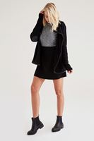 Bayan Gri Boğazlı Üst