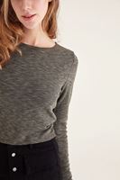 Bayan Yeşil Sırtı Bağcık Detaylı Kısa Üst